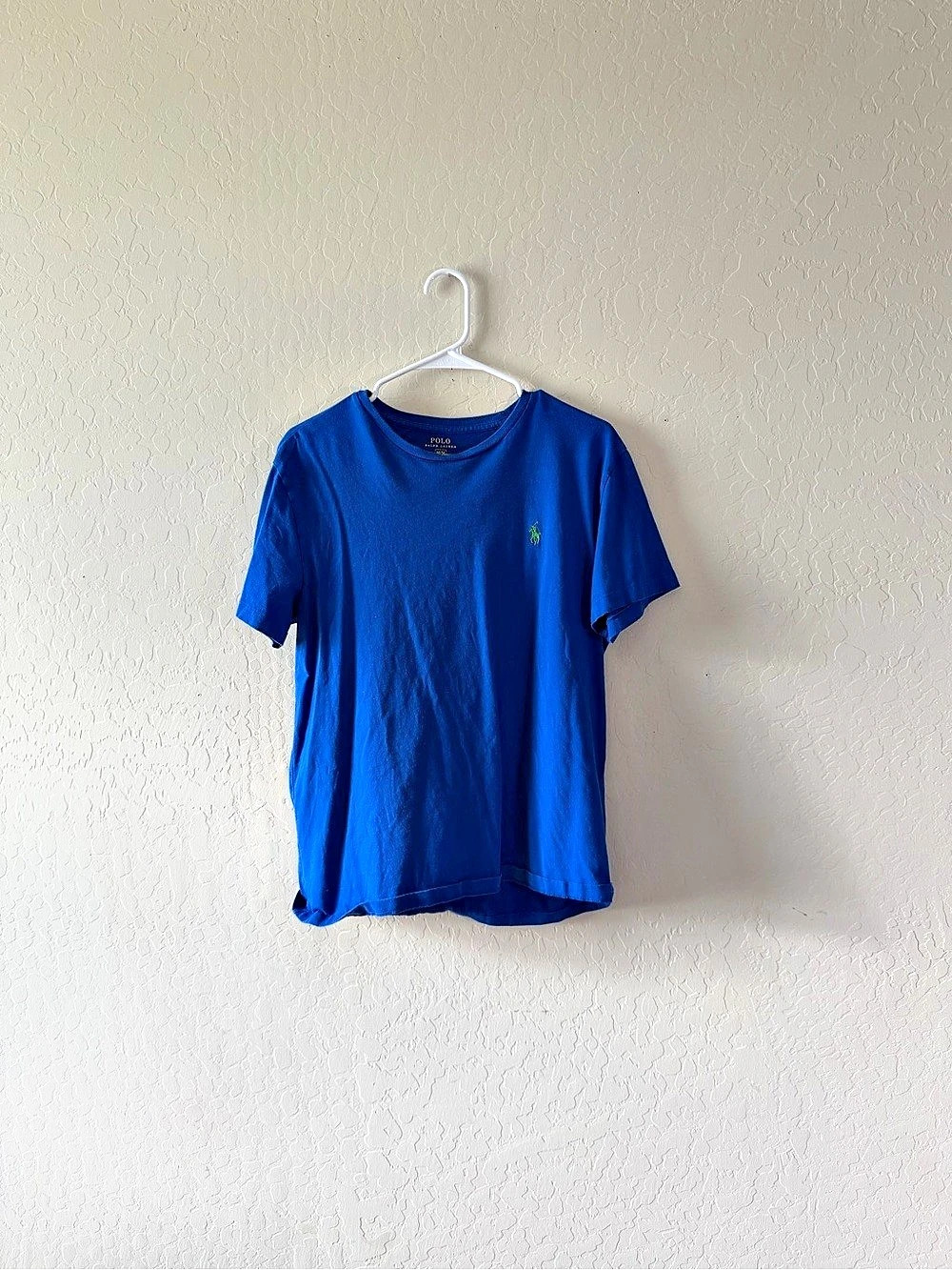 Polo Ralph Lauren Custom Slim Fit Crewneck T-Shirt Blue Medium